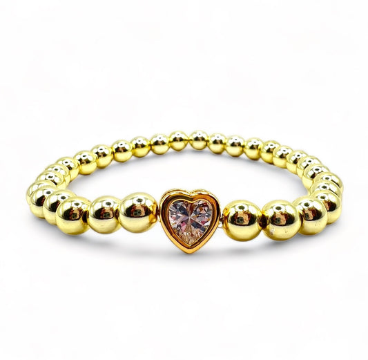 Sparkling Heart bracelet